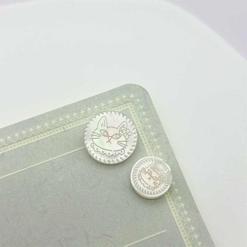 Button Hole Cutter - 10 bottoni adorabili per gattino, 11,5/15