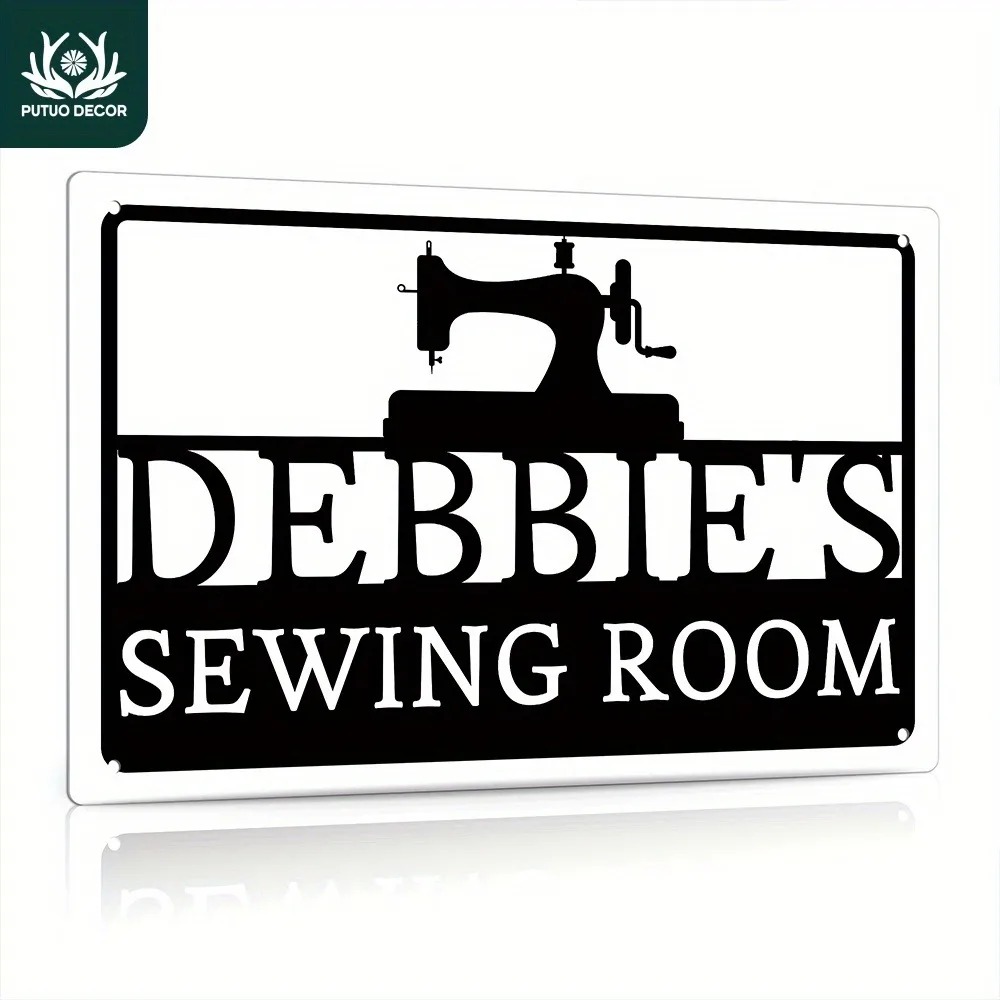 Sewing Art - [2D Piatto] Targa in Metallo Personalizzata
